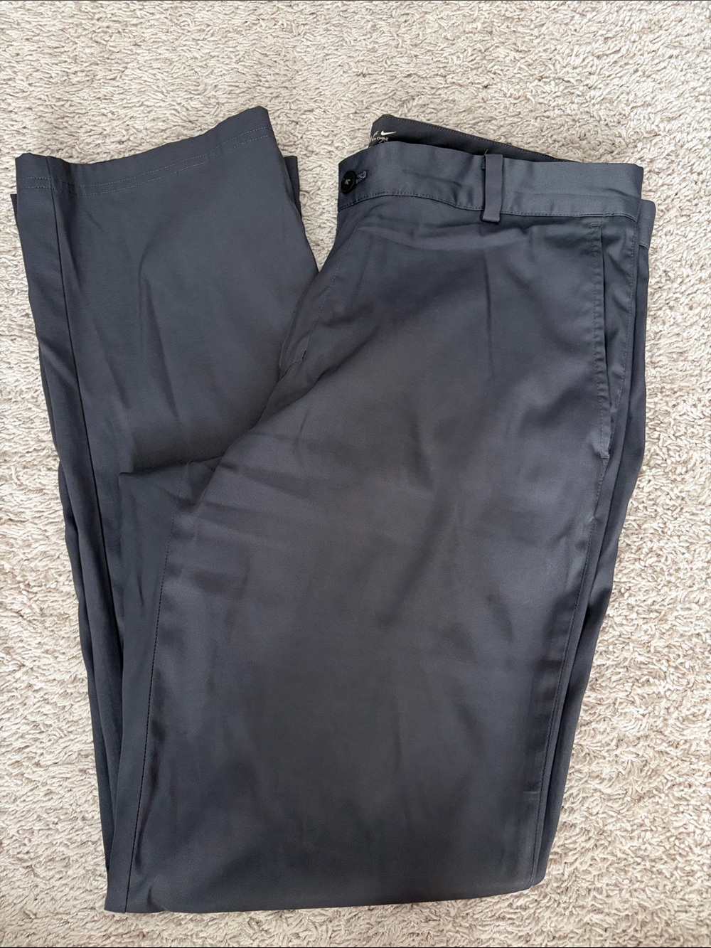 Men's Nike Golf Pants - Charcoal Gray, Classic Tailored Fit